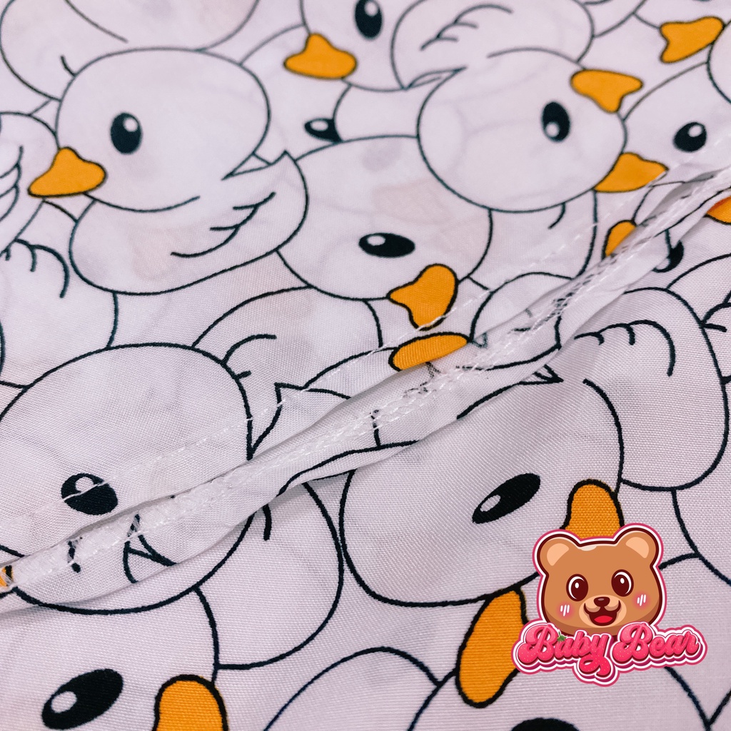 Bộ tole dài tay bé gái, bộ lanh bé gái phối bèo babydoll 7-48kg Baby Bear