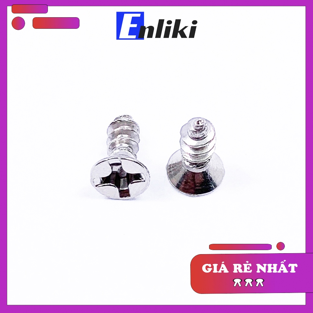 Vít M3 Mũ Phẳng 8mm (Gói 100 chiếc)