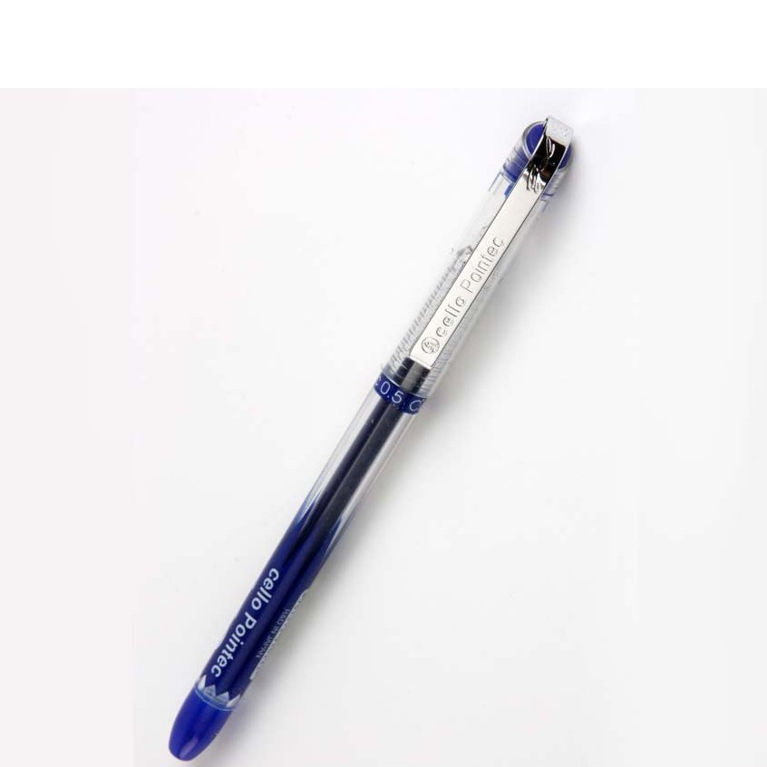 Hộp 12 bút bi nước Cello POINTEC Ấn Độ  chính hãng