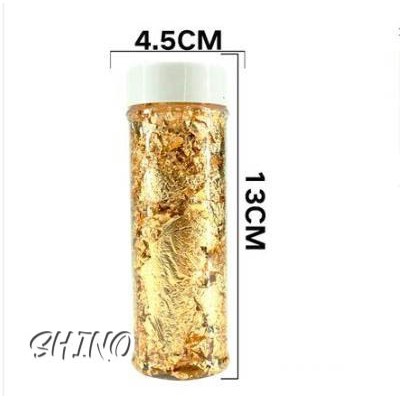 Vàng lá trang trí bánh sinh nhật (hộp 2 gram)