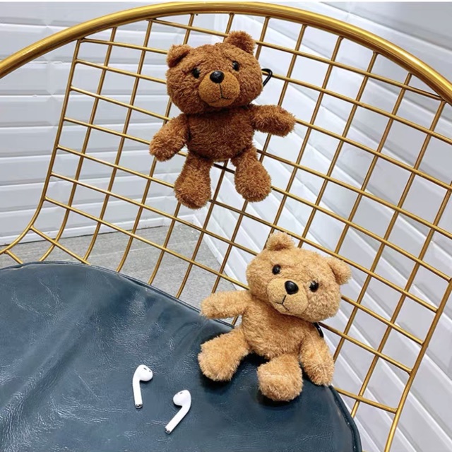 Case Airpod 1/2/Pro gấu bông teddy