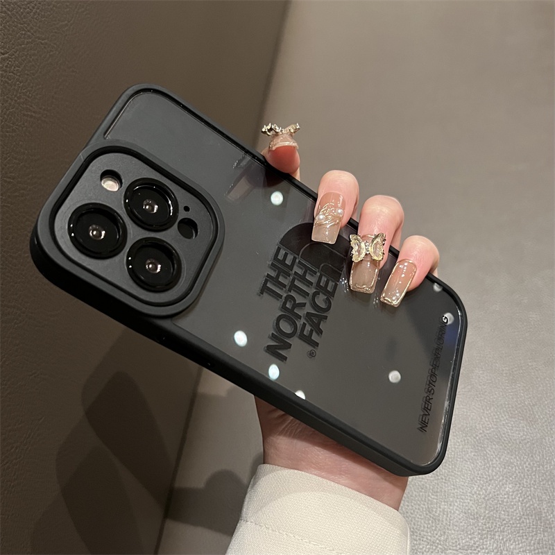 Ốp Điện Thoại Trong Suốt Chống Sốc In Logo Thời Trang Cho iPhone 13 pro max 11 12 pro max