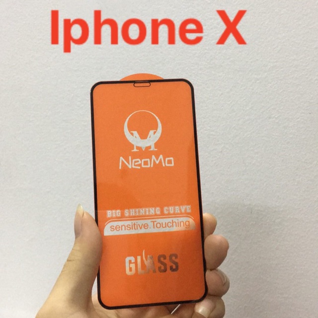 Kính cường lực iphone X/XS full màn