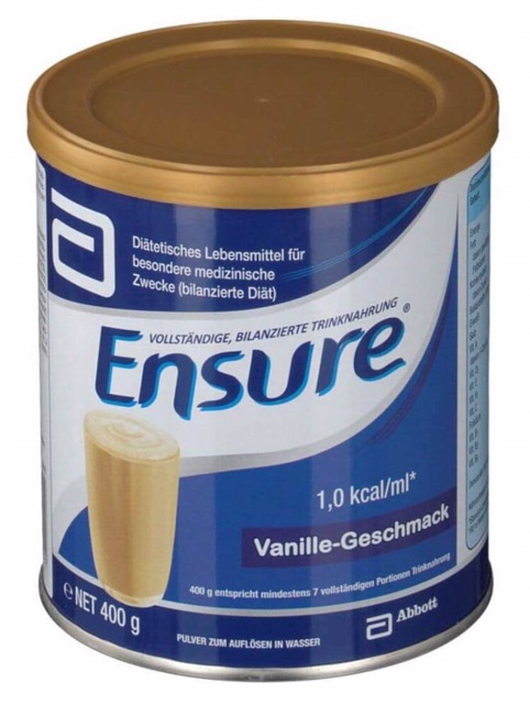 Sữa Ensure Vanile 400g xách tay Đức