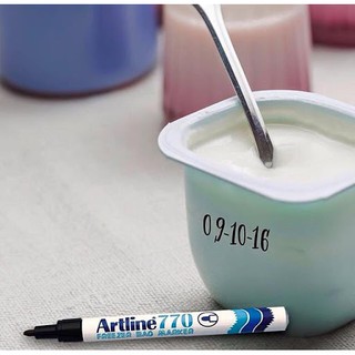 Bút viết lên bao bì thực phẩm Artline EK-770, an toàn cho mọi người khi sử dụng