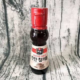 [ CJ ]Dầu Mè Hàn Quốc Beksul Chai 110 ml 참기름