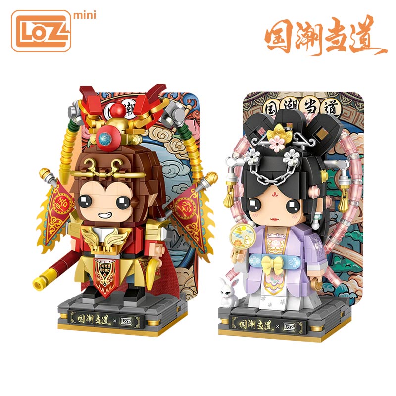 Loz Mô Hình Đồ Chơi Lắp Ráp Nhân Vật Monkey King Đẹp Mắt