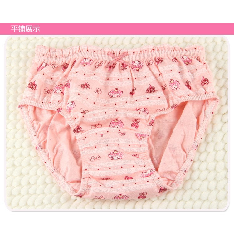 Quần Chíp Bé Gái,Quần Lót Bé Gái Set 5 Chiếc Kháng Khuẩn 100% Cotton hàng Xuất Hàn Quốc Dành Cho Bé từ 3-15 tuổi PK17