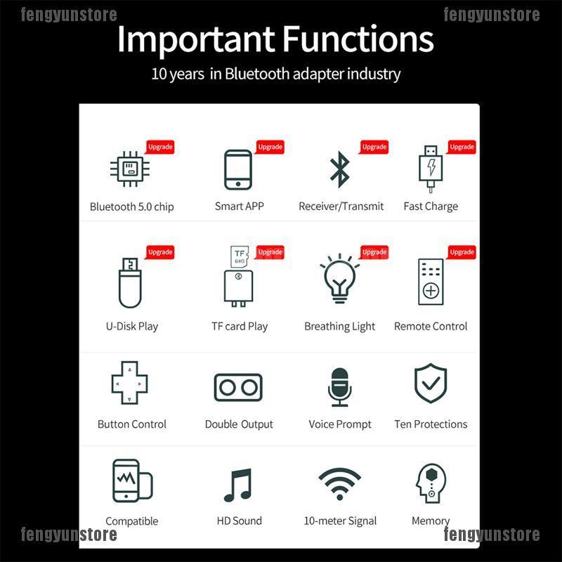 Bộ Chuyển Đổi Âm Thanh Bluetooth 5.0 Cho Loa Hifi Và Phụ Kiện | BigBuy360 - bigbuy360.vn