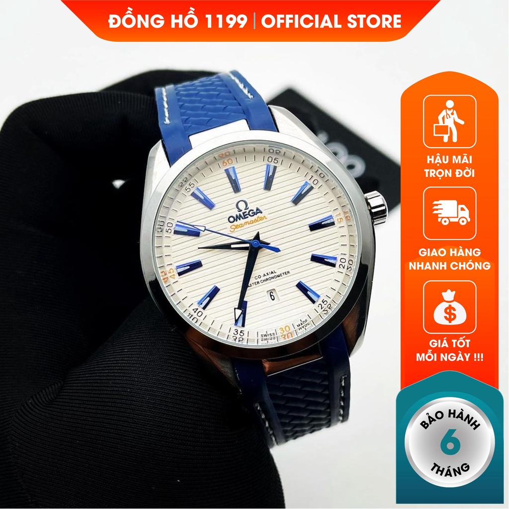 Đồng hồ nam - Đồng Hồ Cơ Dây Cao Su Bền Đẹp Mới Chống Nước Chống Xước Bảo Hành 6 Tháng 220.VN - 1199 Watches