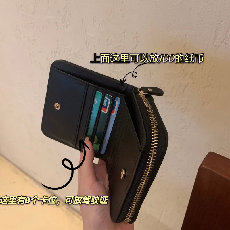 Ví Đựng Tiền Xu / Thẻ Mini Đơn Giản Phong Cách Retro Dành Cho Nữ