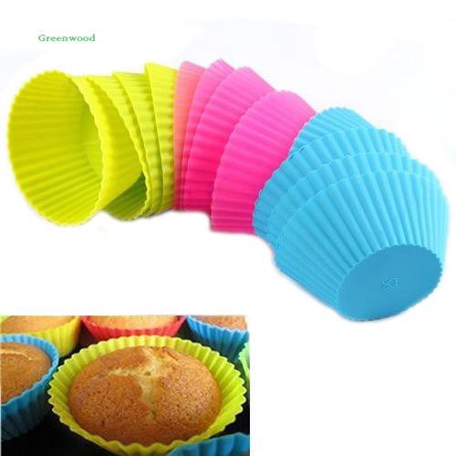 Bộ 12 cái cốc khuôn đựng bánh nướng xốp
