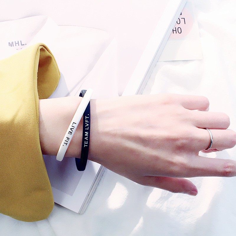 Vòng tay cao su live fit - team lvft | BigBuy360 - bigbuy360.vn