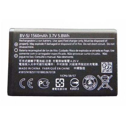 Pin Xịn NOKIA BV-5J Cho Máy C3-00/ Lumia 520/ 525/ 5800/ 5230/ N900/ X1 Zin Mới 100% Có Bảo Hành