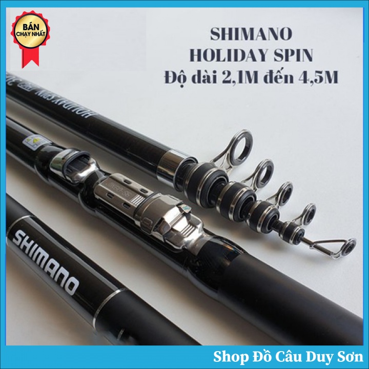 Cần Câu Lục Shimano Holiday Spin made in KOREA Cao Cấp