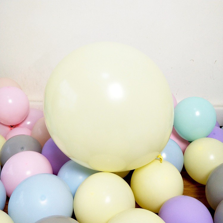 Bóng Jumbo Tròn Size 18/24/36 Inch Các Màu Trang Trí Sinh Nhật Party