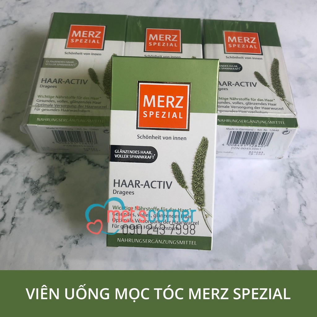 Mọc Tóc Merz Spezial Haar Activ, 120 Viên