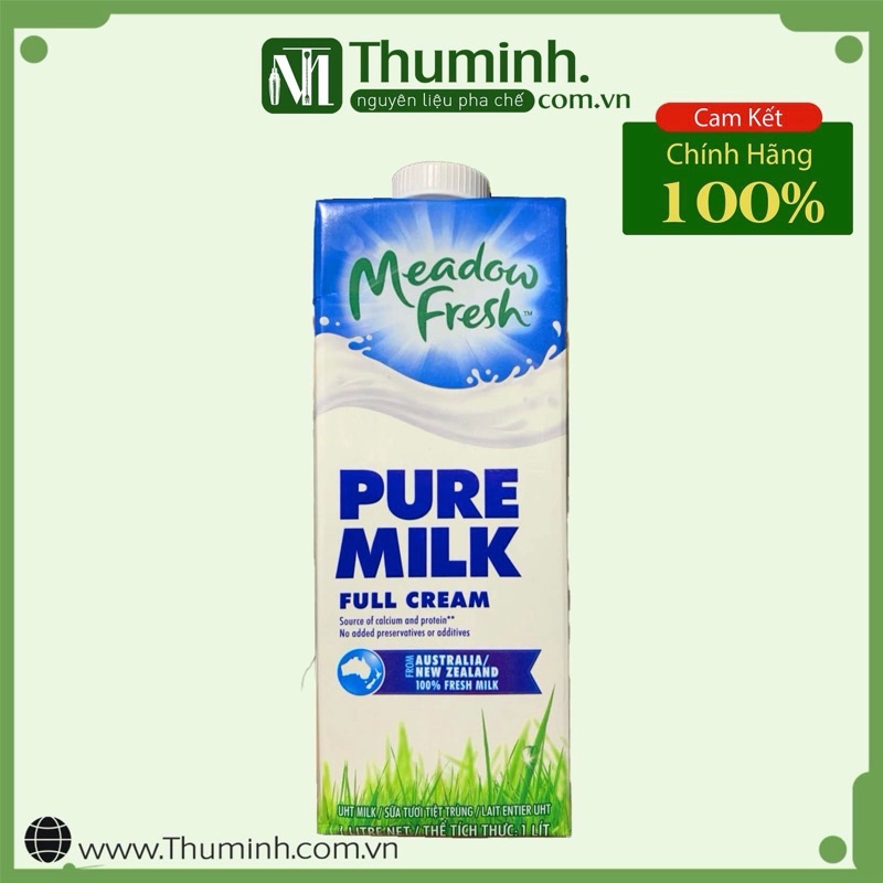 Sữa Tươi Tiệt Trùng Meadow Presh Pure Milk- 1Lít