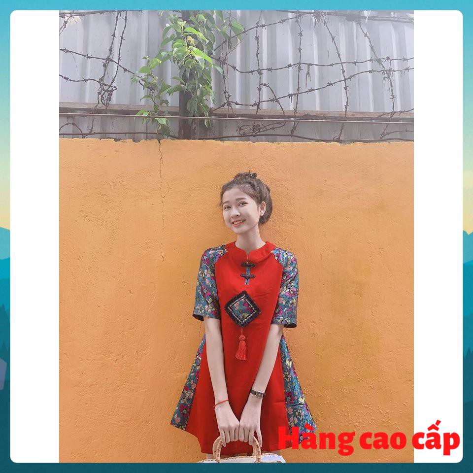 (Hàng cao cấp) Áo dài gấm cách tân xinh hết nấc | BigBuy360 - bigbuy360.vn