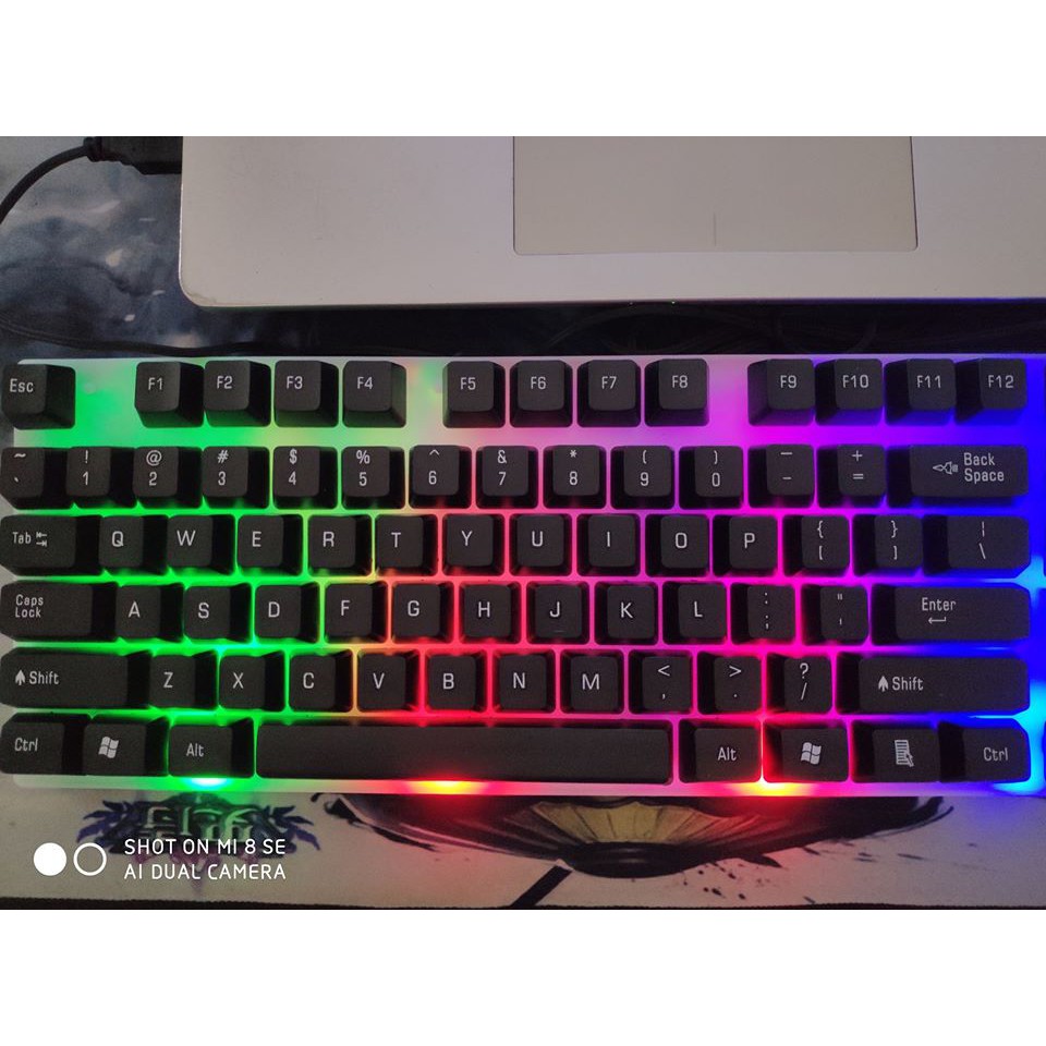 Combo bàn phím led + chuột (tặng lót) | BigBuy360 - bigbuy360.vn