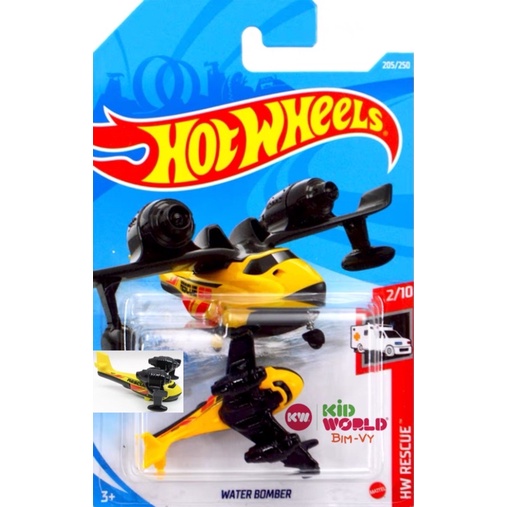 Máy bay mô hình Hot Wheels basic Water Bomber GRX48, 40K.