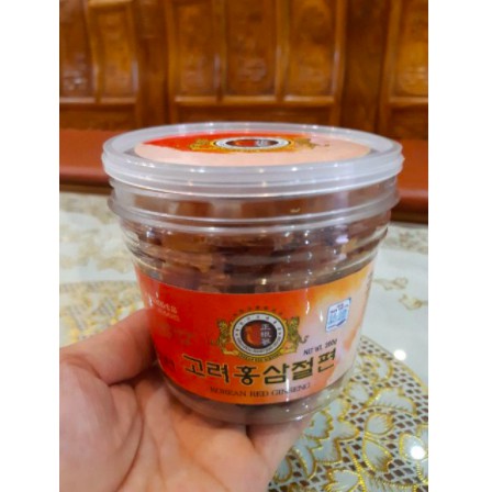 Sâm lát tẩm Mật Ong JEONG GEUN SAM Hàn Quốc hộp 200g (Cốc nhựa) | BigBuy360 - bigbuy360.vn