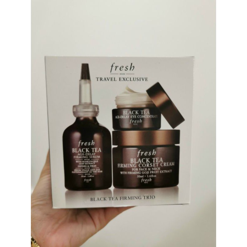 Sét 3 món serum Fresh travel exclusive black tea