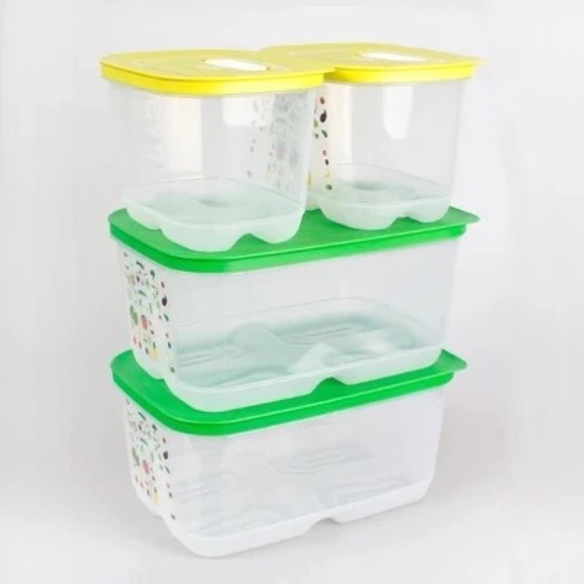 Set 4 hộp đựng tủ lạnh