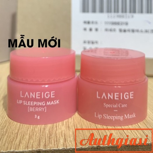 Mặt nạ ngủ môi LANEIGE Lip Sleeping Mask hồng mini size 3g | BigBuy360 - bigbuy360.vn