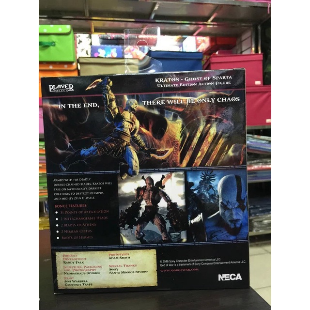 Hình trò chơi God of War 3 Ultimate Kratos Kratos 7 inch NECA