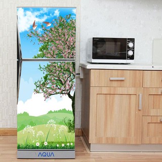 Decal dán tủ lạnh Chất liệu cao câp - Mẫu phong cảnh