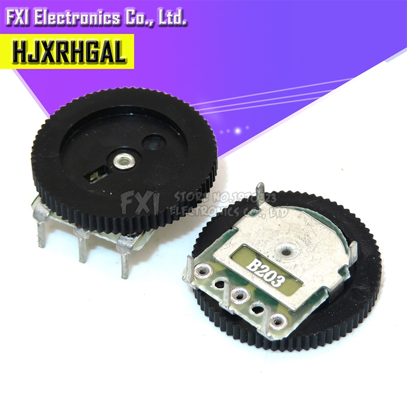 Set 10 Chiết Áp B102 B103 B203 B503 B1K B10K B20K B50K 3Pin / 5Pin 16 * 2mm