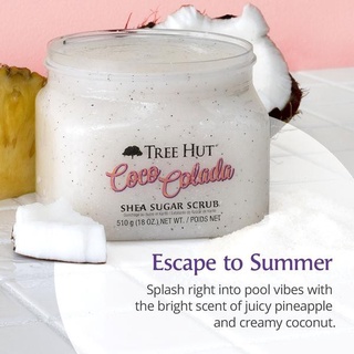 Tẩy tế bào chết tree hut - Coco Colada Shea Sugar Scrub
