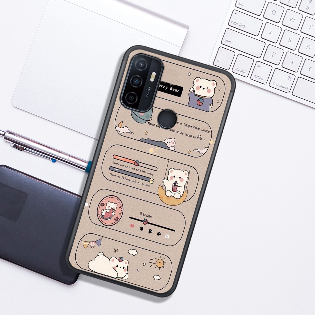 Ốp Lưng Oppo A15 - A52 - A53 - A92 , In Hình "Lovely Bear". Đẹp, Bền, Màu Sắc Bắt Mắt.