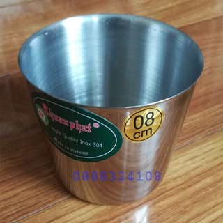 {Bộ 5 Cái}Ly Làm Đá Inox(8cm) size nhỏ