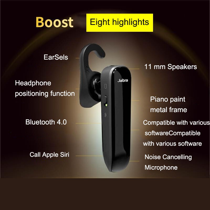 Tai Nghe Bluetooth Jabra Boost Cho Điện Thoại Apple, Oppo, Huawei, Xiaomi