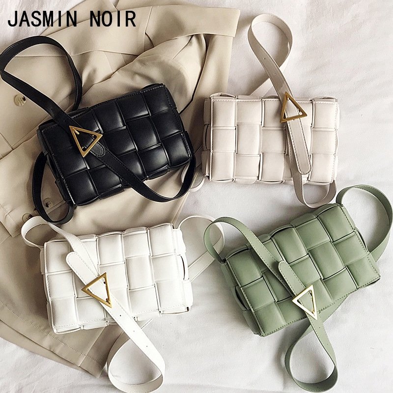 Túi Messenger JASMIN NOIR Dệt Ô Đeo Vai Thời Trang Nữ | BigBuy360 - bigbuy360.vn