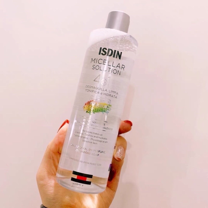 Nước tẩy trang isdin micellar solution 4in1 cho da nhạy cảm{Có video ảnh thật} | BigBuy360 - bigbuy360.vn