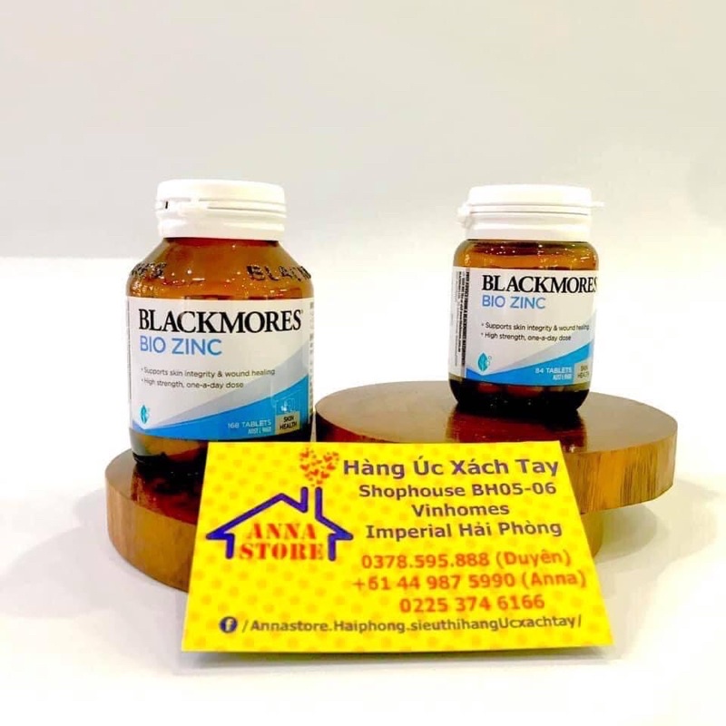 Viên Uống Bổ Sung Kẽm Blackmores Zinc chuẩn ÚC