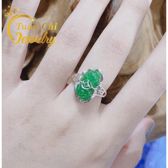 ⚡MẪU MỚI⚡ Dây Chuyền Nữ Kết Hợp Mặt Tỳ Hưu Đá Phong Thủy, Chiêu Hút Tài Lộc