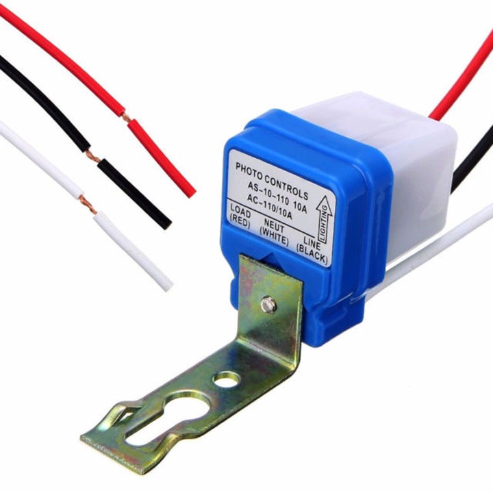 Công tắc cảm ứng ánh sáng AS 10 220V 10A cảm biến ánh sáng thông minh tự động bật tắt tiết kiệm điện SS-LS