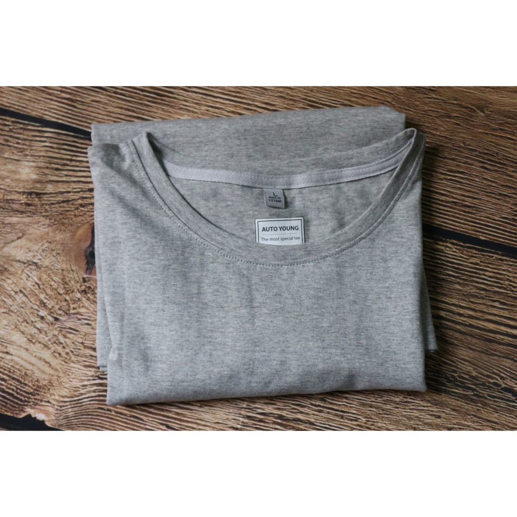 Áo thun trơn form unisex