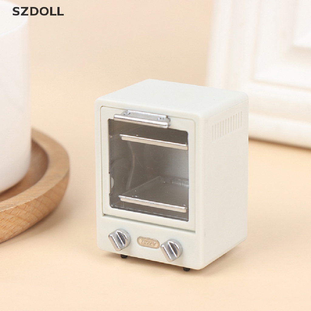 Lò nướng dọc 1:12 mini trang trí nhà búp bê