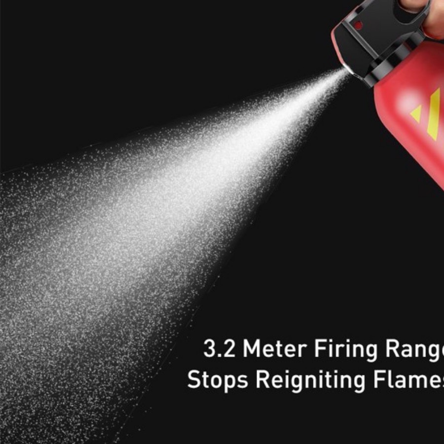 Bình chữa cháy Baseus Fire-fighting Hero Car Fire Extinguisher (1.5m - 2m distance, one-touch spray, not poision)- LV764