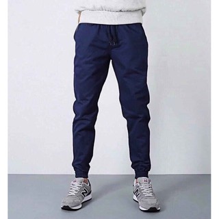 Quần Jogger kaki Nam/Nữ Màu Xanh Đen thể thao thời trang năng động trẻ trung