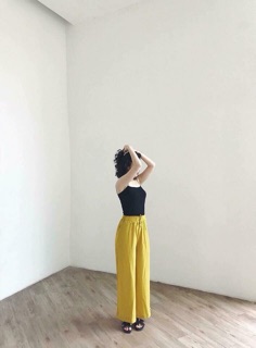 Quần ống sớ dáng rộng (HS)