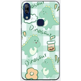 Ốp lưng Vsmart Active 1 Plus, Joy 1 Plus in hình Khủng long cute