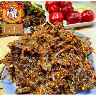[100% Thịt Bò] Bắp Bò Khô Sợi Đặc Biệt - Bò Khô Chi Anh HandMade Thượng Hạng Thơm Ngon Đậm Vị