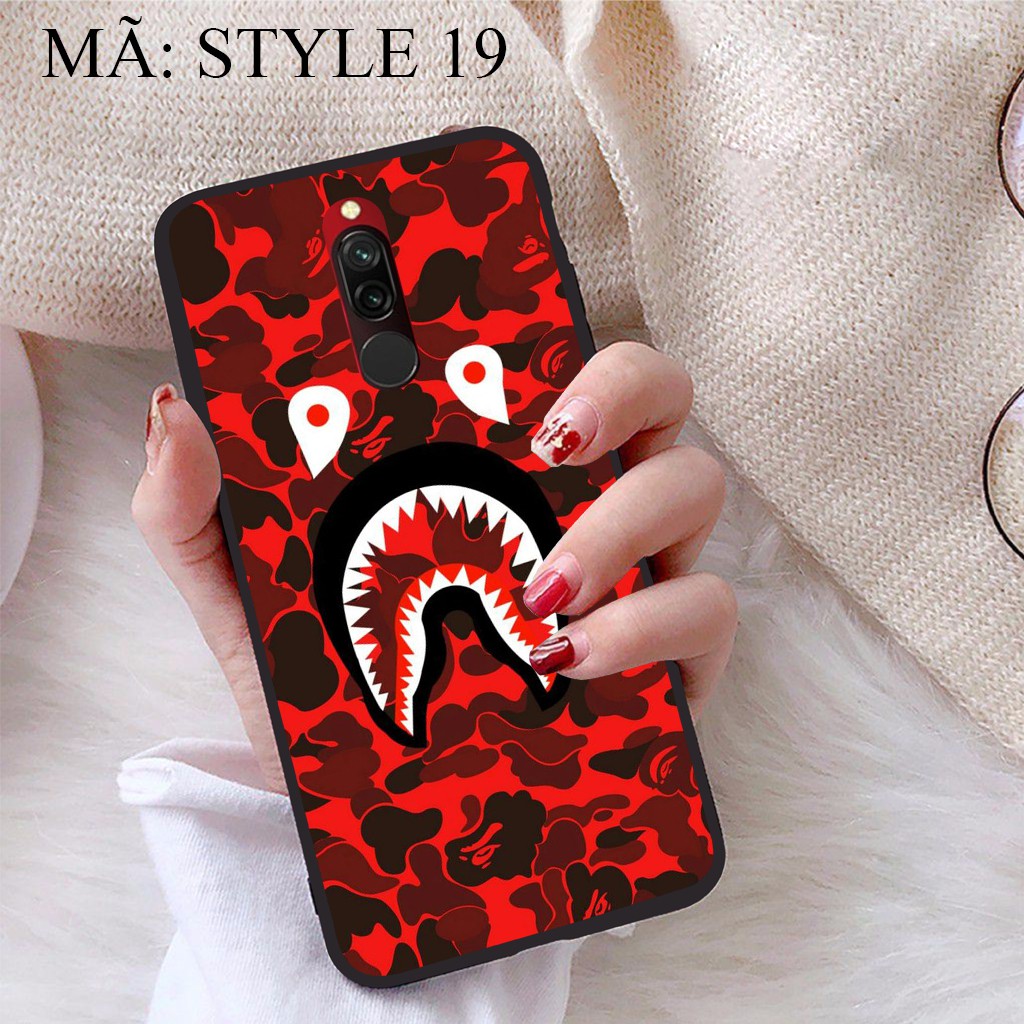 Ốp lưng Xiaomi Redmi 8 viền dẻo TPU BST Phong Cách Trẻ Trung