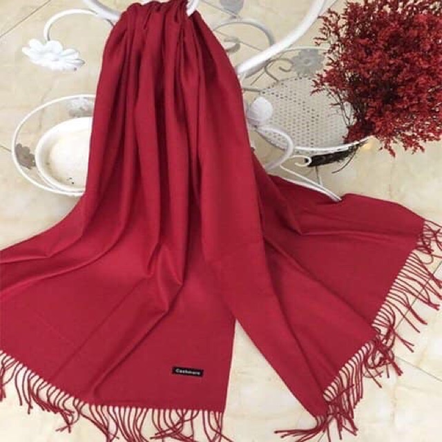 Khăn cashmere thời trang hàng chuẩn(bảng màu cuối bài)